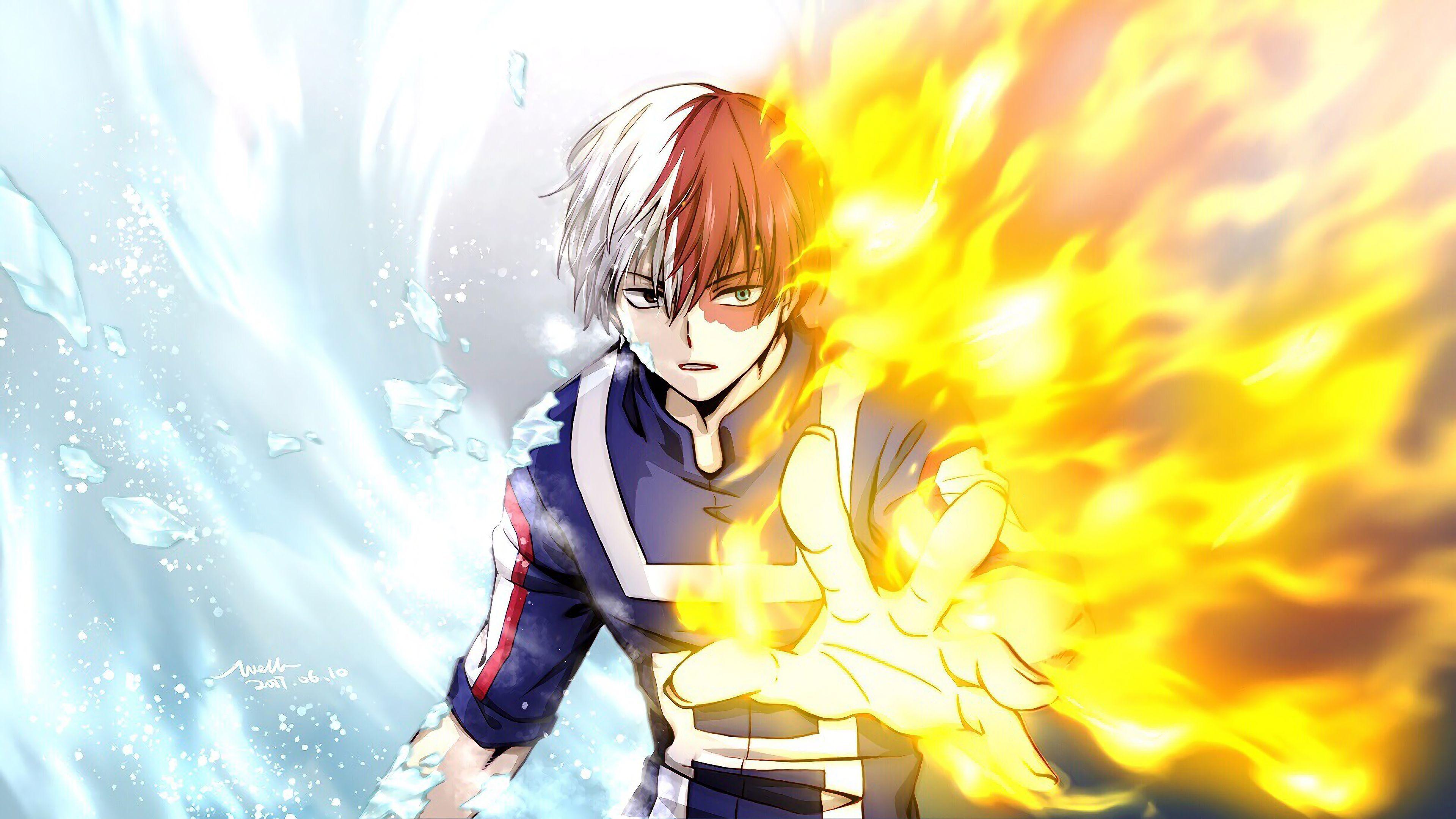 Shoto Todoroki Pc Wallpapers Wallpaper Source For Free Awesome