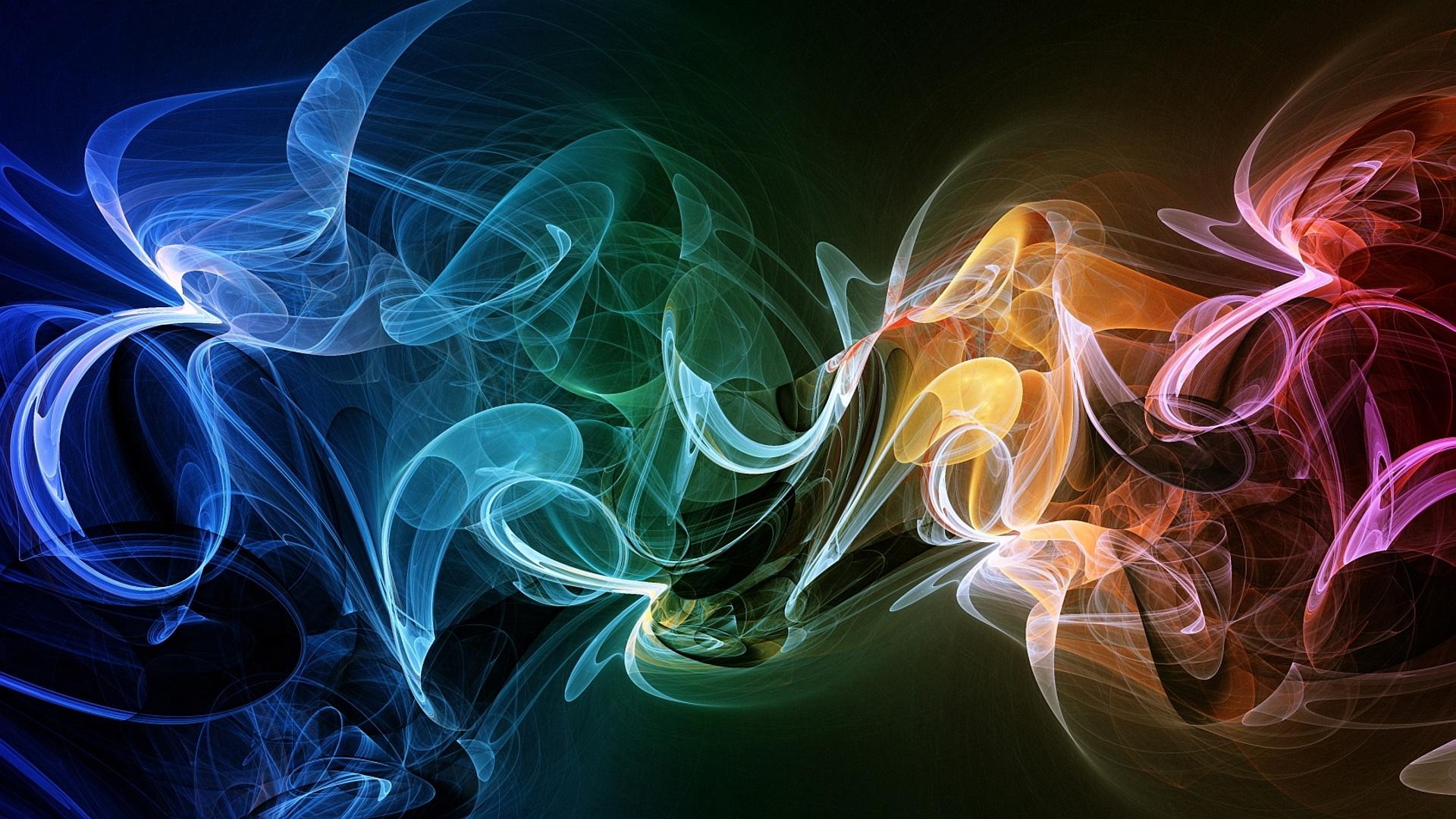 Abstract Smoke wallpapers collection