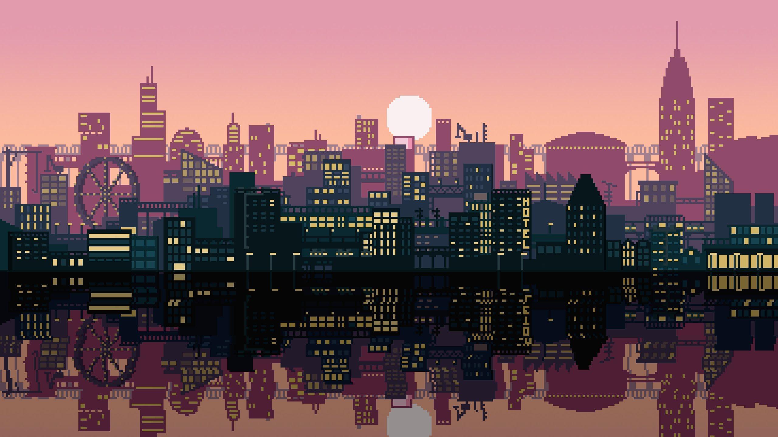 Aesthetic Pixel Art wallpapers collection