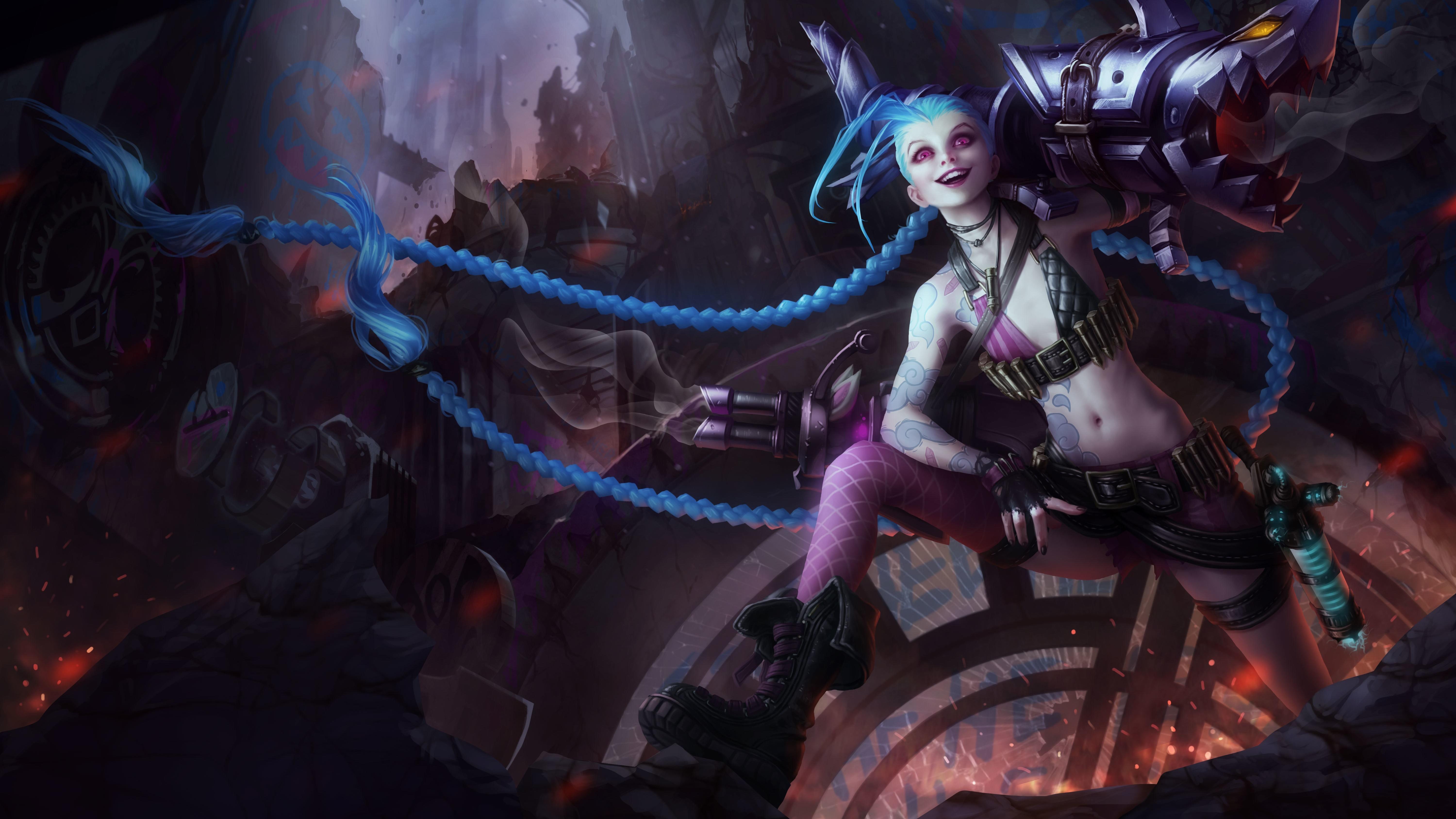 Arcane Jinx wallpapers collection