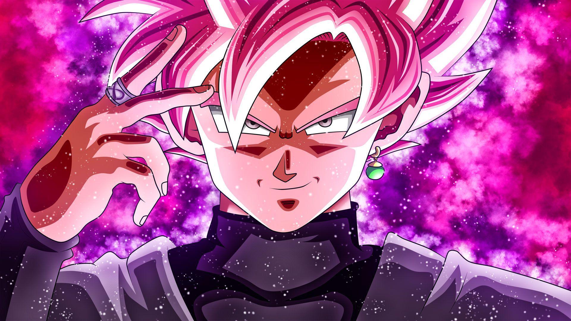 Black Goku Rose 4K wallpapers collection