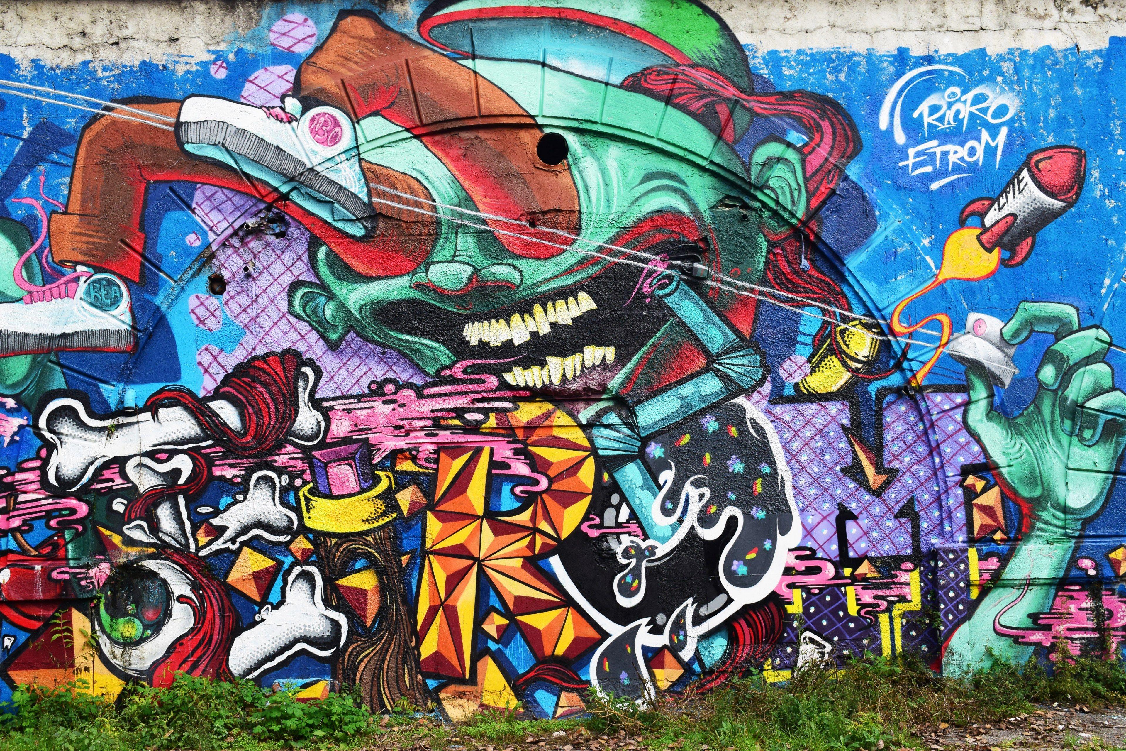 Cartoon Graffiti wallpapers collection