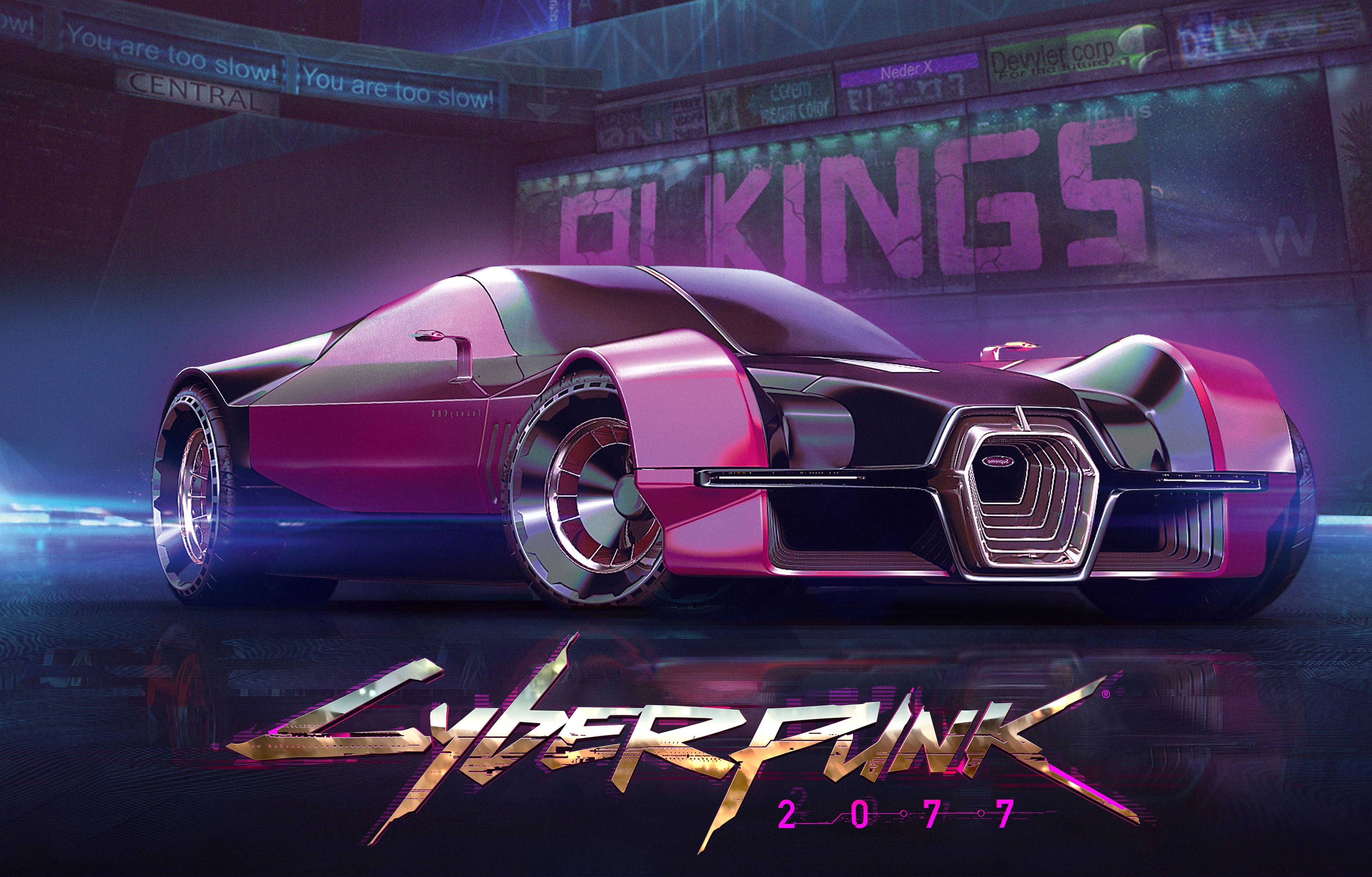 Cyberpunk Car wallpapers collection