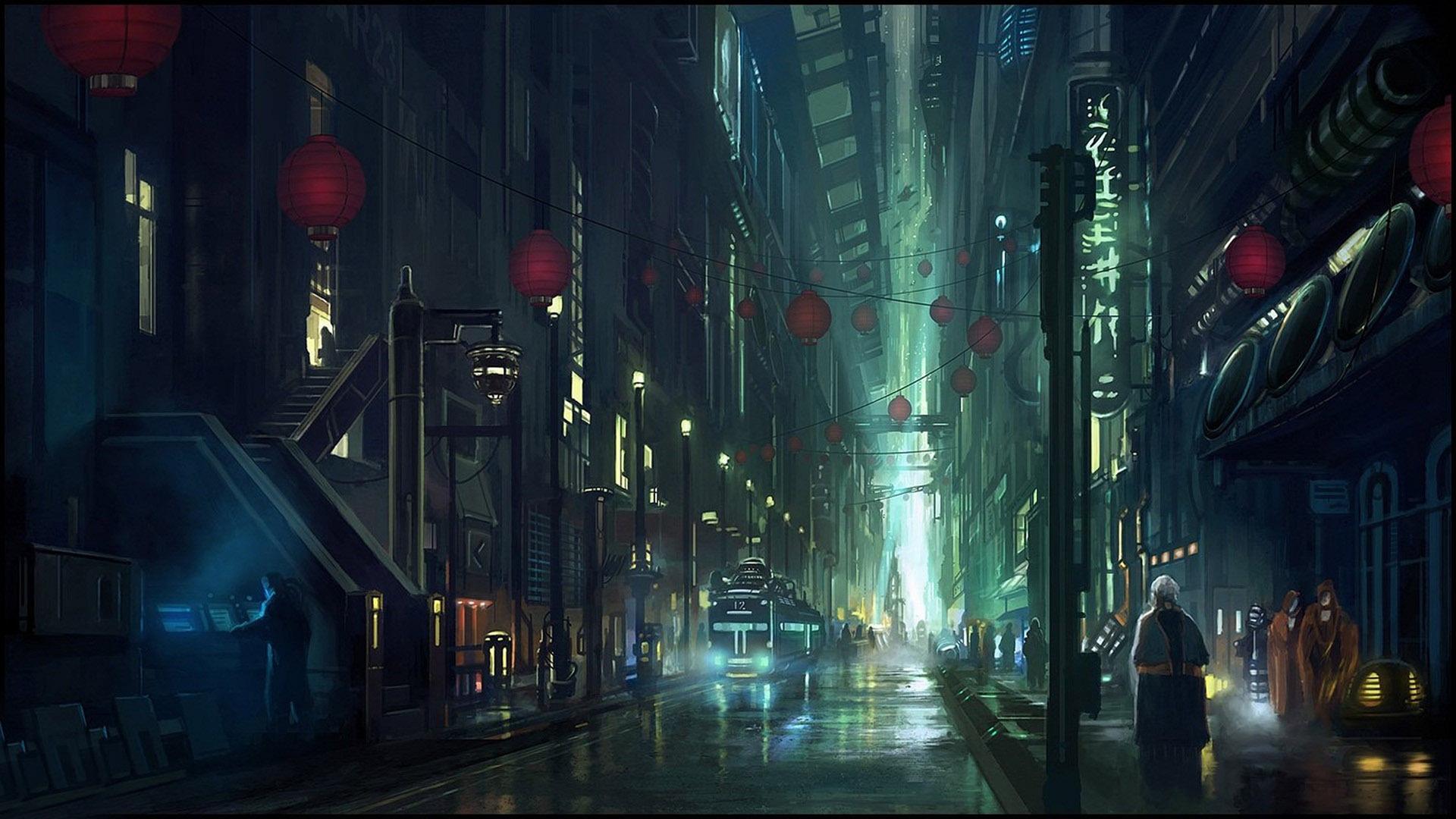 Cyberpunk wallpapers collection