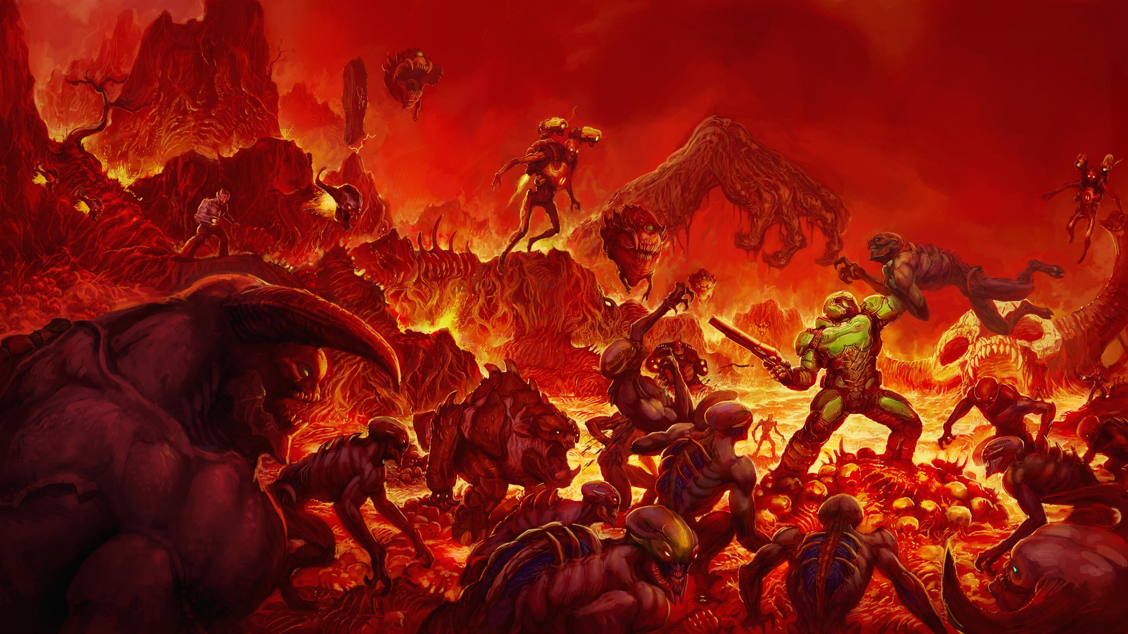 Doom 1920X1080 wallpapers collection