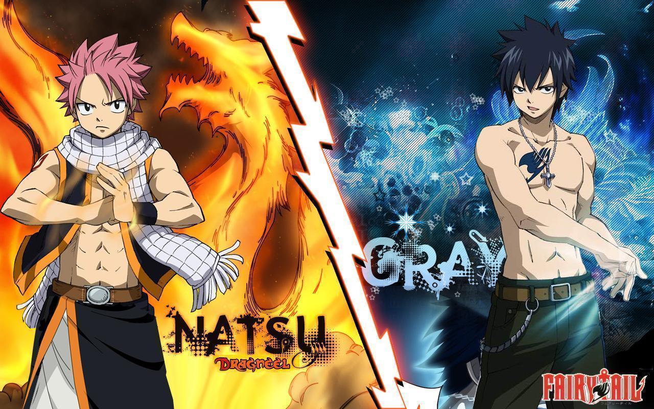 Fairy Tail Natsu And Gray wallpapers collection