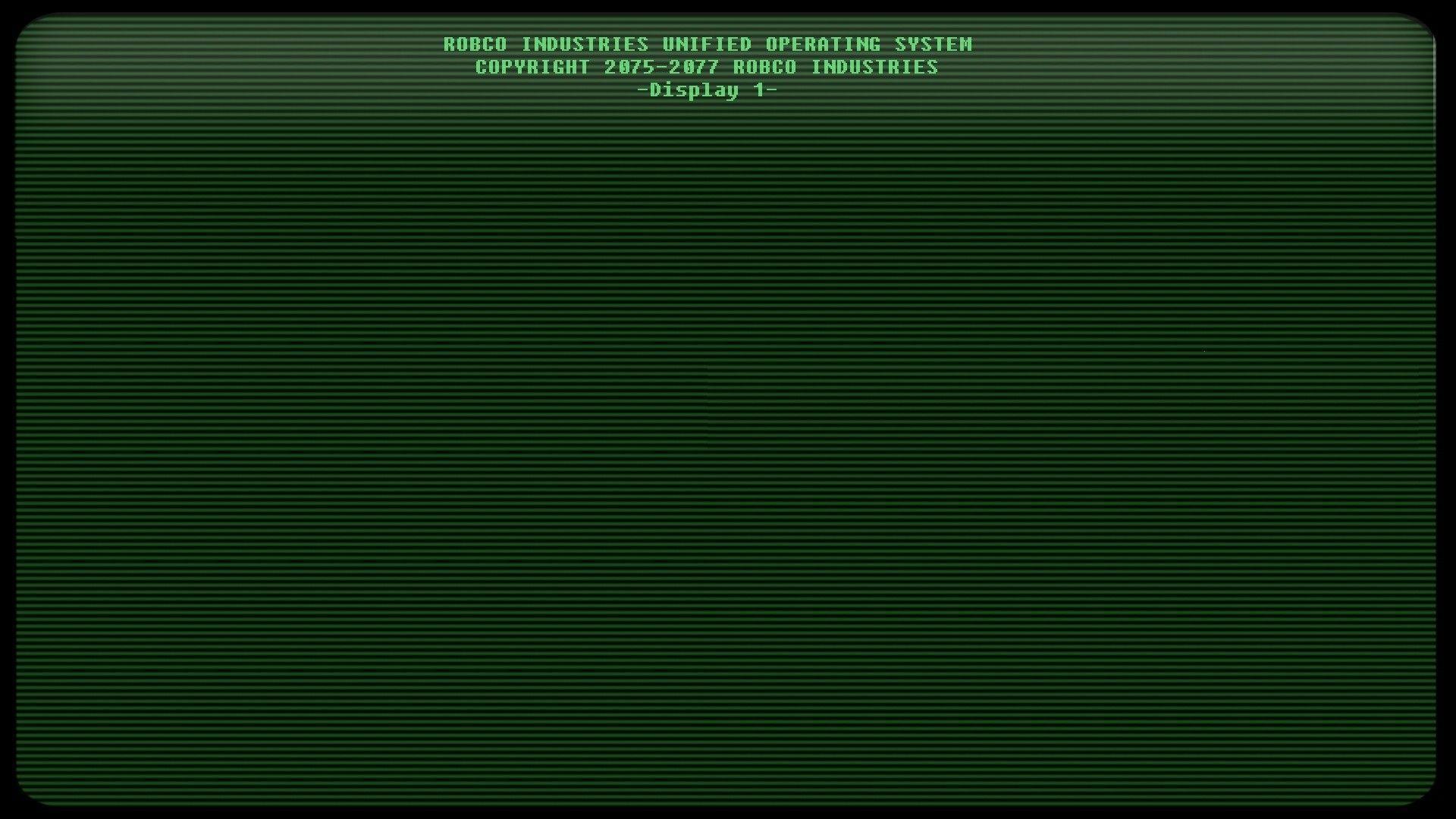 Fallout Terminal wallpapers collection