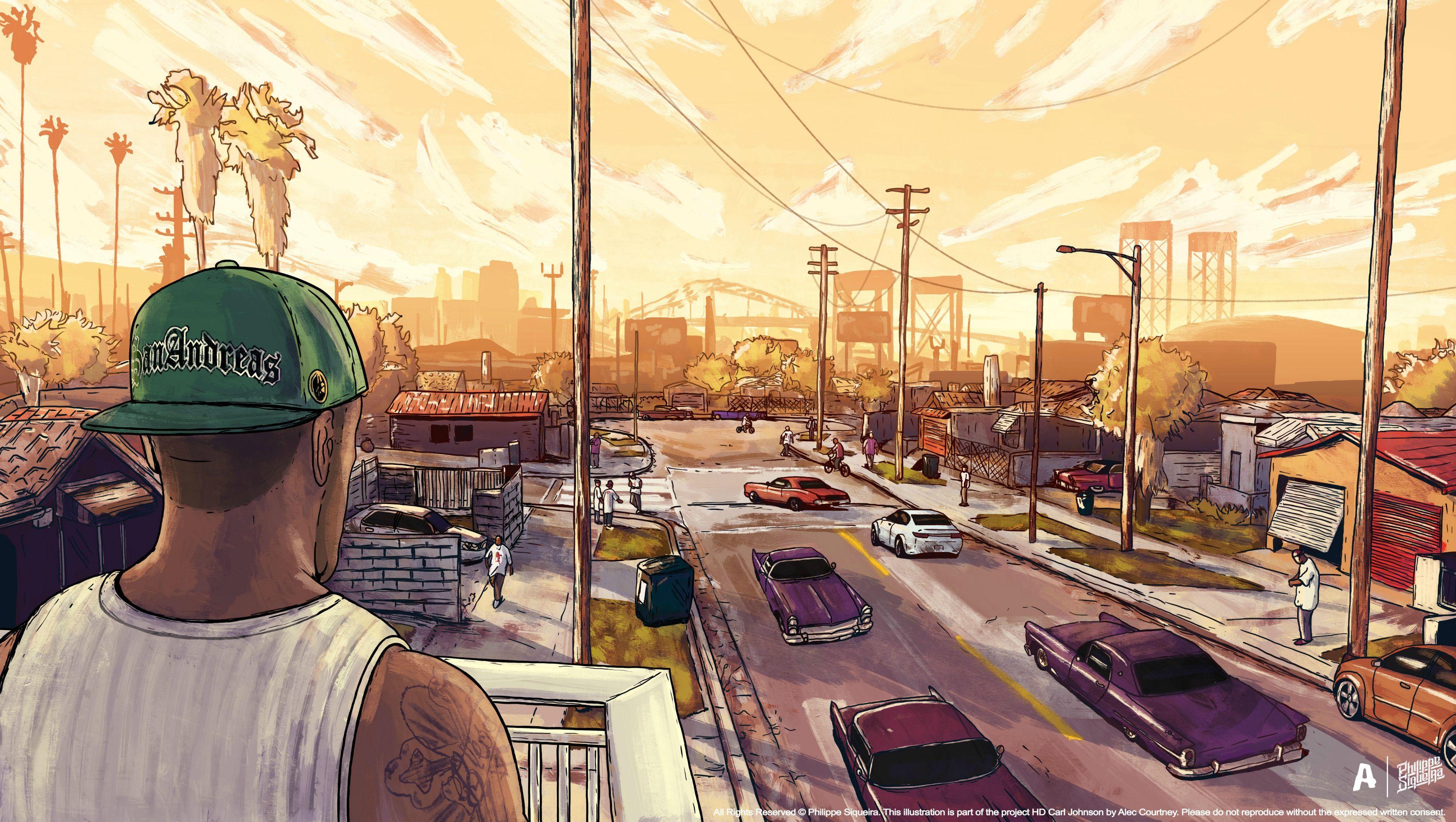 Gta San Andreas Pc wallpapers collection