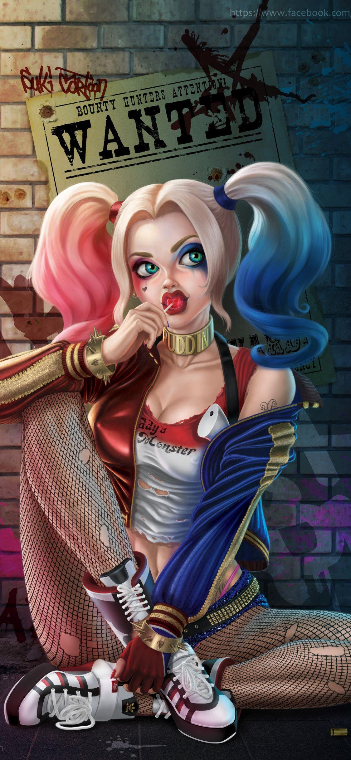 Harley Quinn Cartoon wallpapers collection