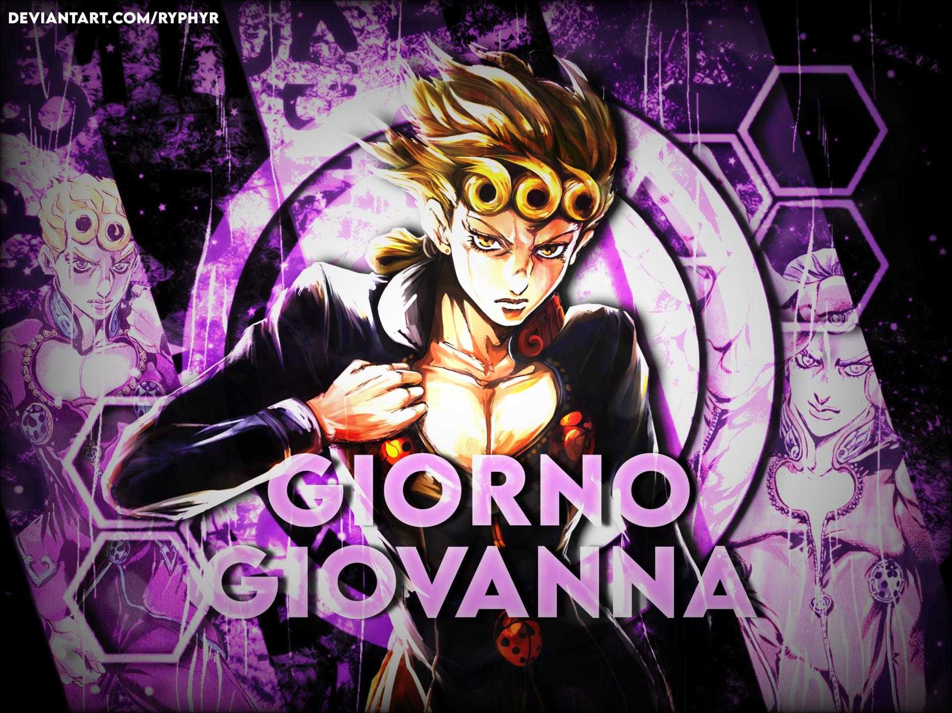 Jojo Bizarre Adventure Giorno wallpapers collection