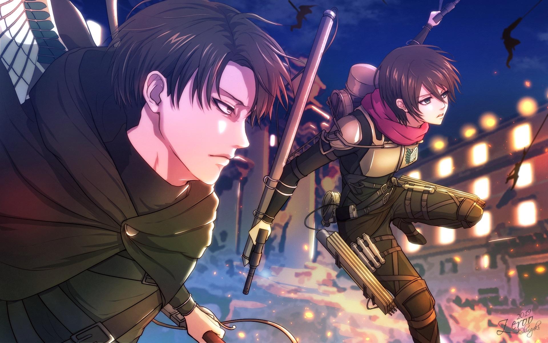 Levi And Mikasa wallpapers collection