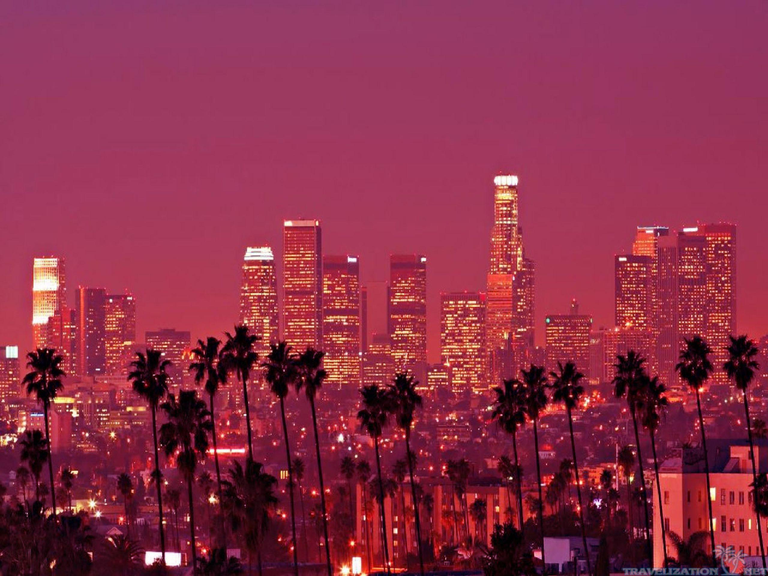 Los Angeles Skyline wallpapers collection