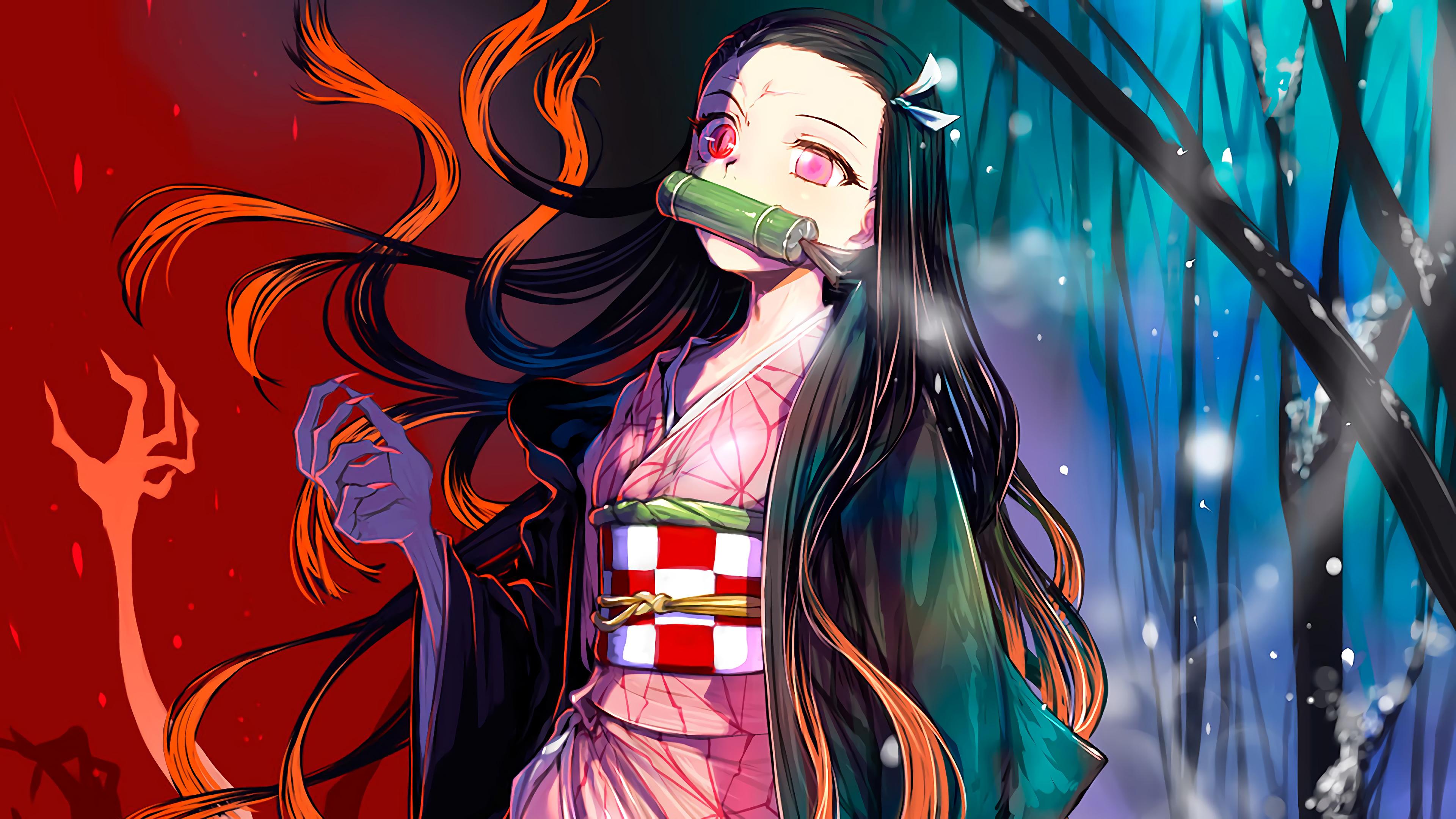 Nezuko 4K wallpapers collection