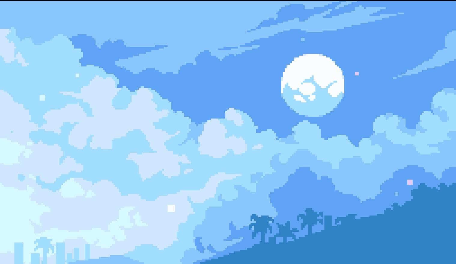Pastel Blue Aesthetic Computer wallpapers collection