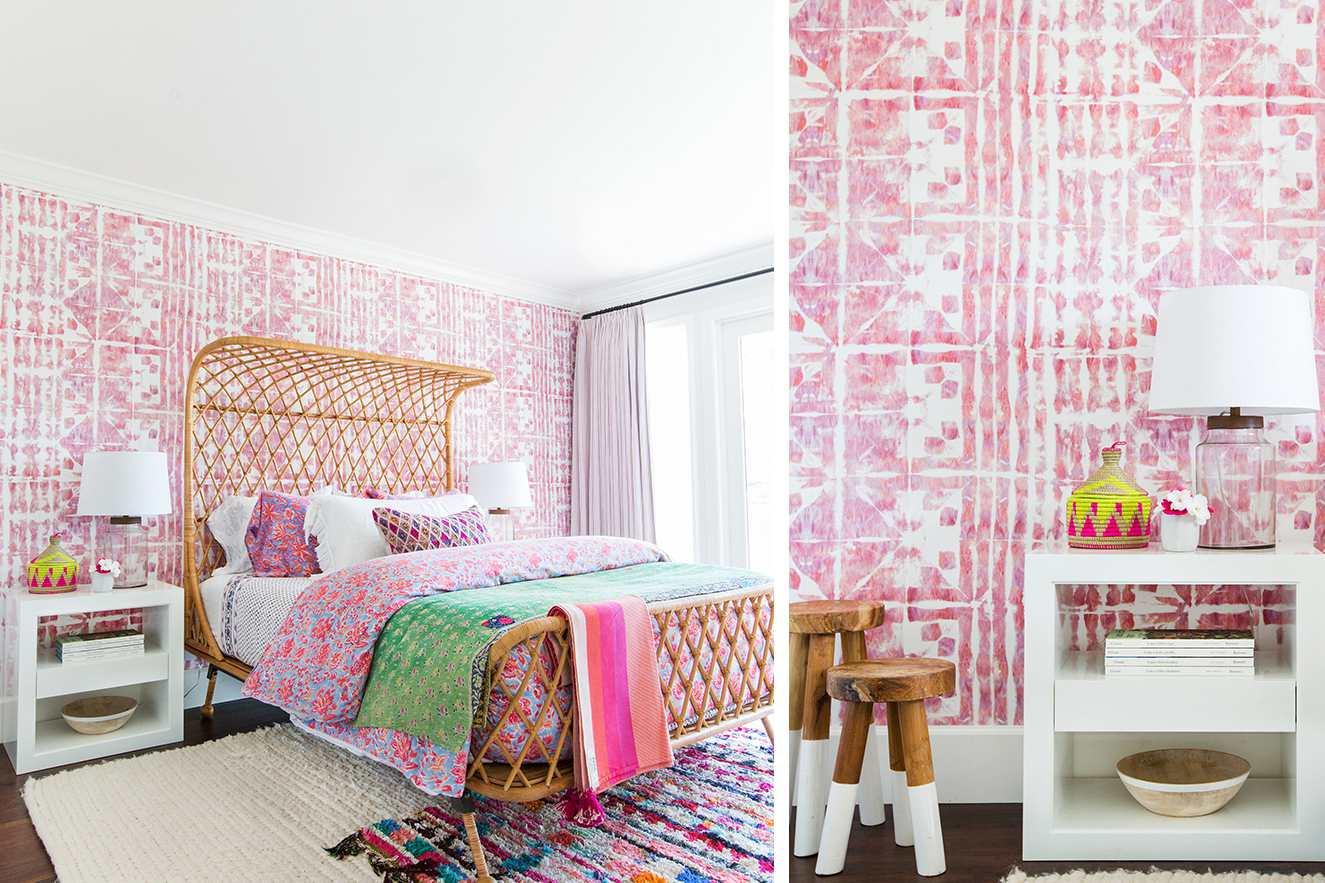 Pink Bedroom wallpapers collection