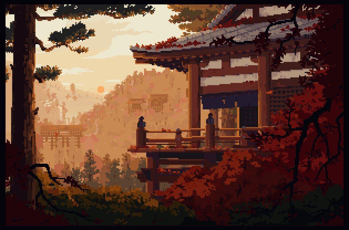 Pixel Art Japan wallpapers collection