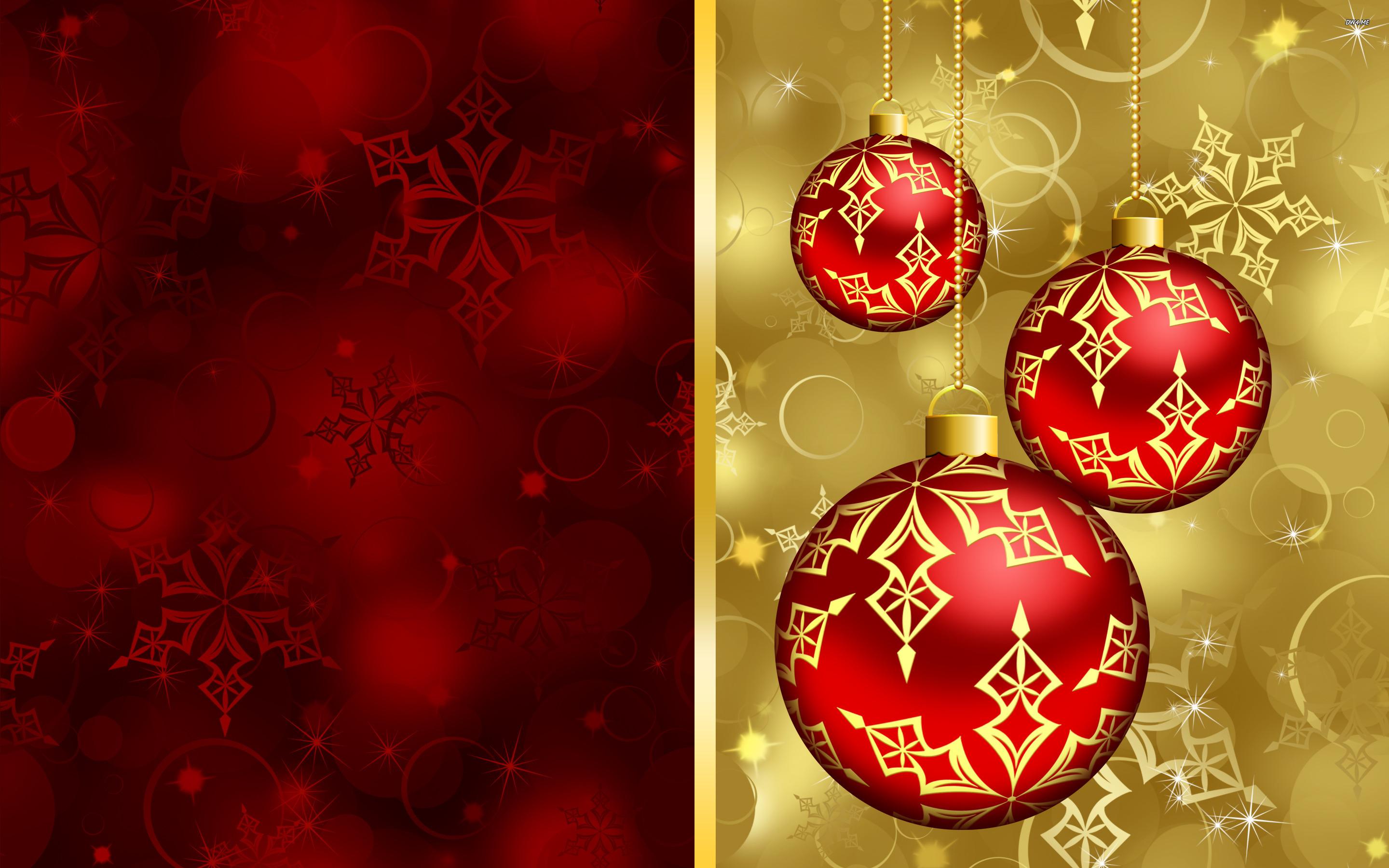 Red Christmas Desktop wallpapers collection